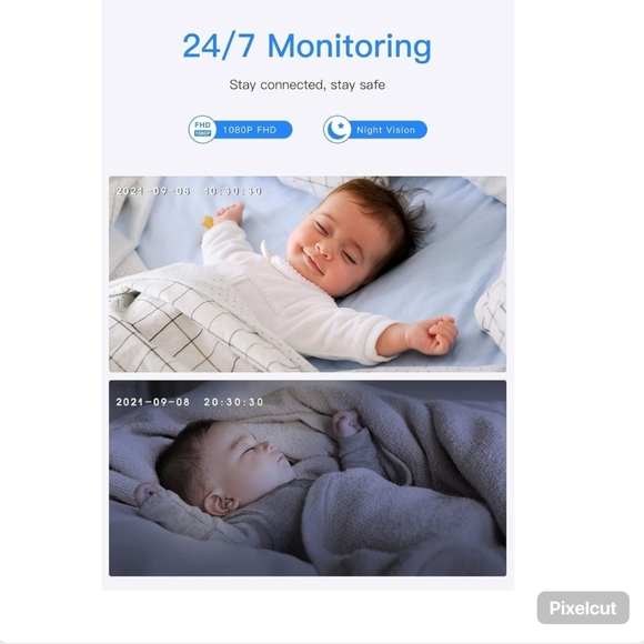 ARENTI IN1 Wireless Indoor Security Camera - 1080p, Night Vision - Picture 9 of 16